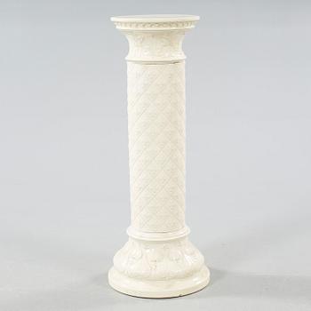 A majolica pedestal from Gustavsberg, 1897.