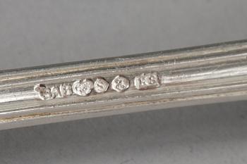 PARTI SILVER, 24 delar, 1900-tal, vikt ca 488g.