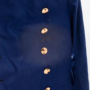 A lot with uniforms parts for German WWI medical officer.