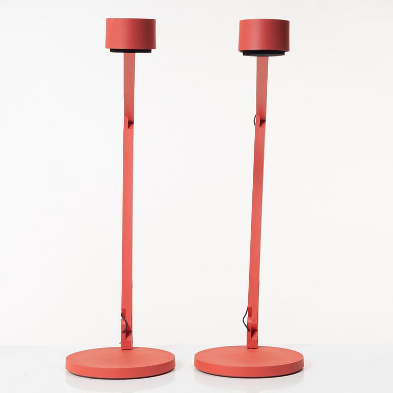 Dirk Winkel, skrivbordslampor, ett par, "Winkel w127", Wästberg.