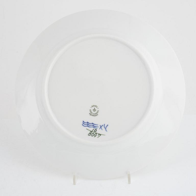119 pieces of a 'Blue flower' porcelain service, Royal Copenhagen, Denmark.