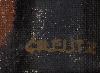 MAGNUS CREUTZ, olja på duk, sign.