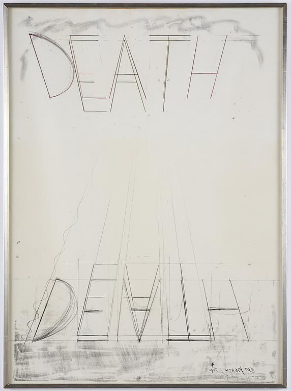 Bruce Nauman, "Eat Death".
