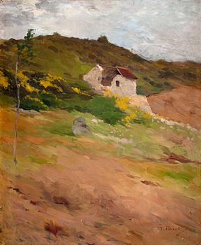 3. Georg Pauli, "Franskt landskap" (French landscape).