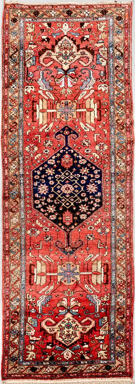 A North West Persian semiantique runner ca 289x107.