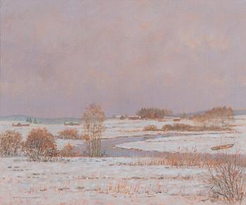 Olavi Hurmerinta, 'Winter day'.