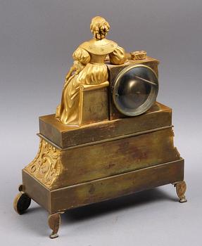BORDSPENDYL, senempire, 1800-talets mitt.