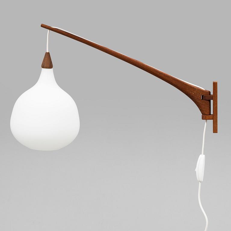 UNO & ÖSTEN KRISTIANSSON, vägglampa, Luxus, 1950/60-tal.