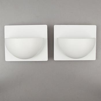 VÄGGLAMPOR, 2 st, Alfred Homann, Louis Poulsen, 1900-talets senare del.