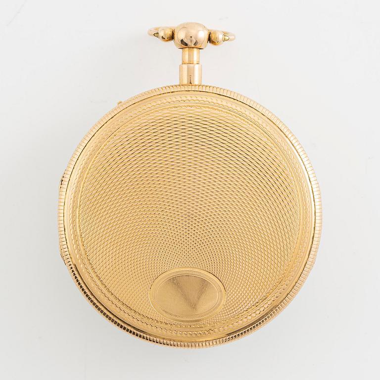 Pocket watch, repeater, ca 1820.