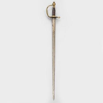A Danish cavalry sword 1813 pattern.