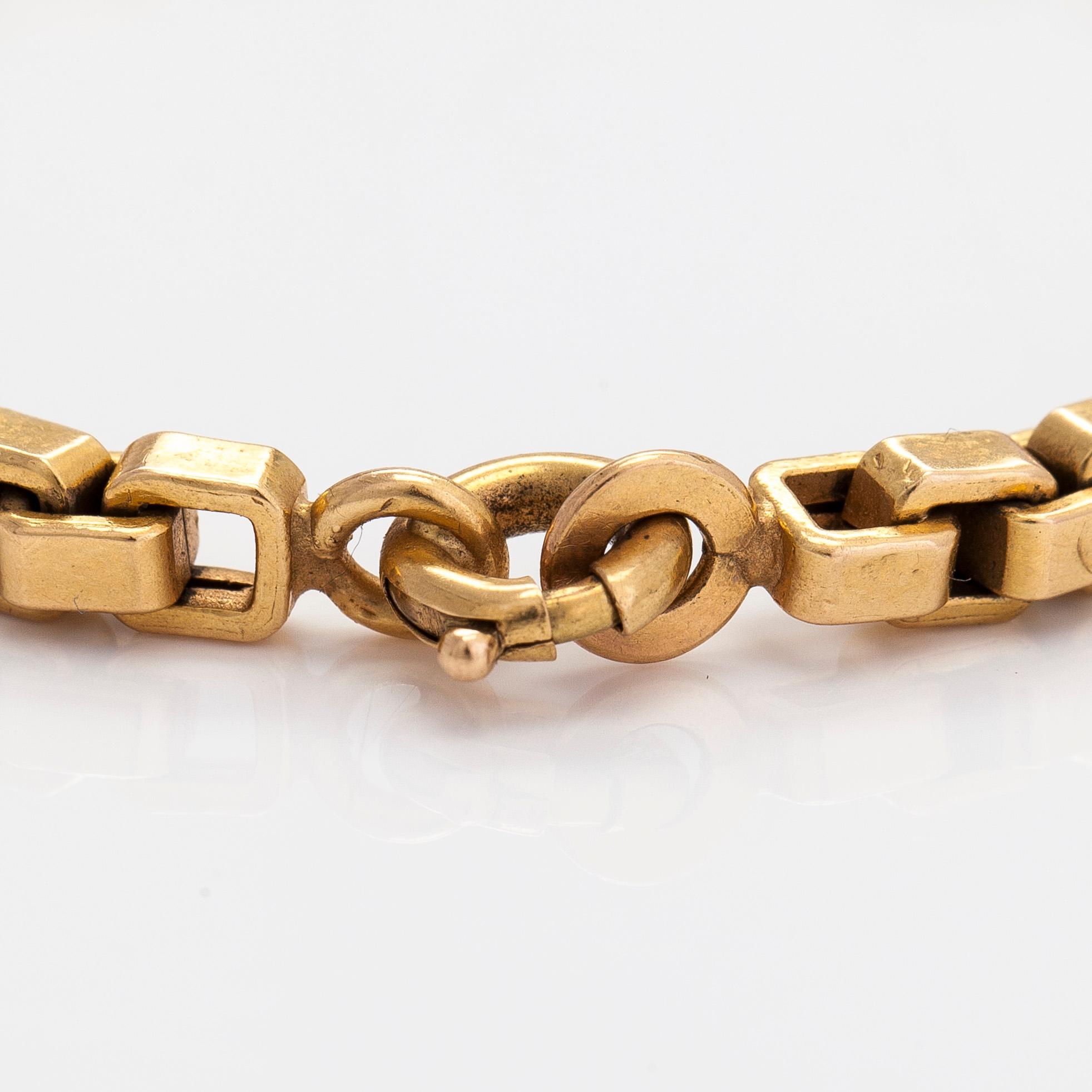 Rannekoru, 18K kultaa.