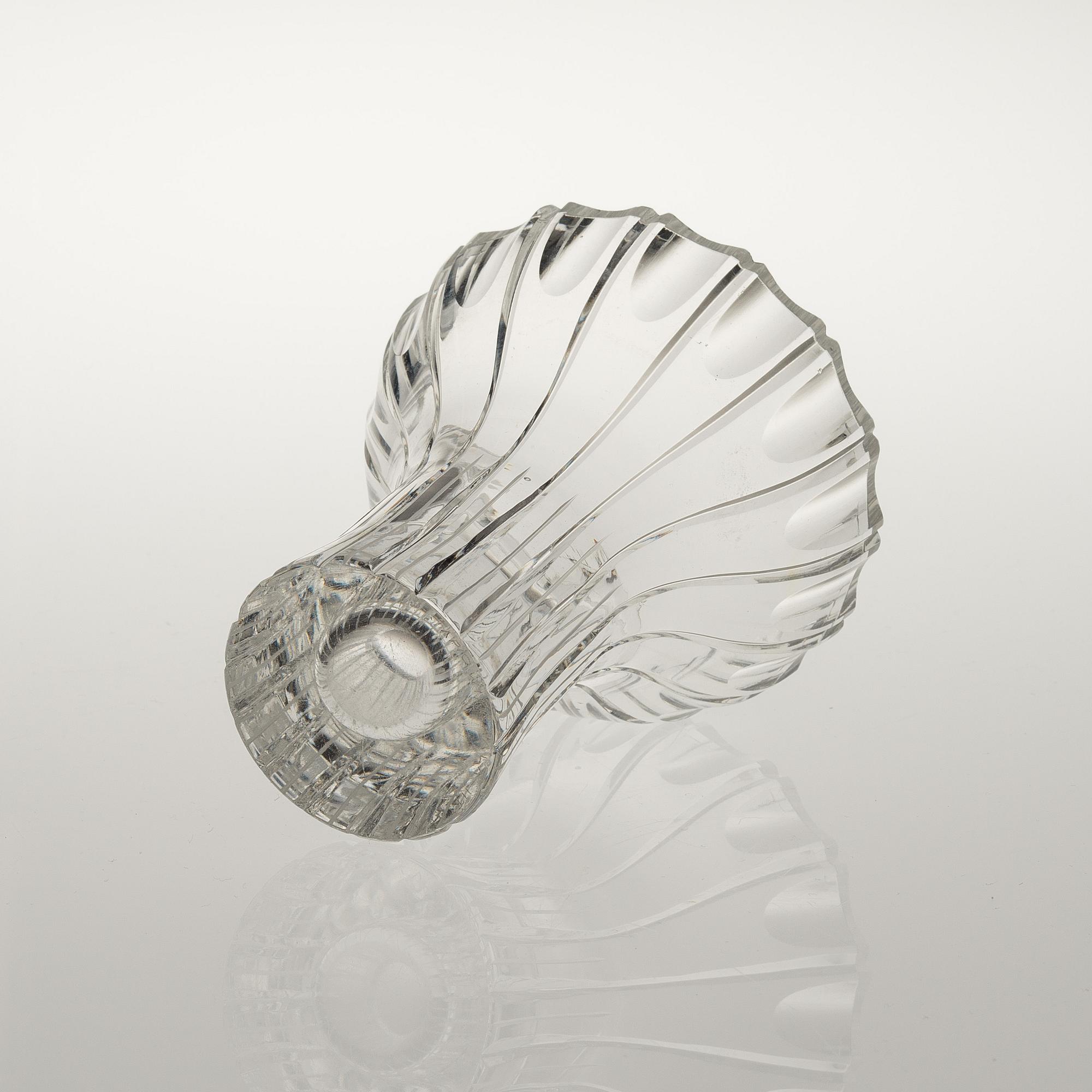 TAPIO WIRKKALA, VAS, "3774", glas, signerad Tapio Wirkkala -Iittala.