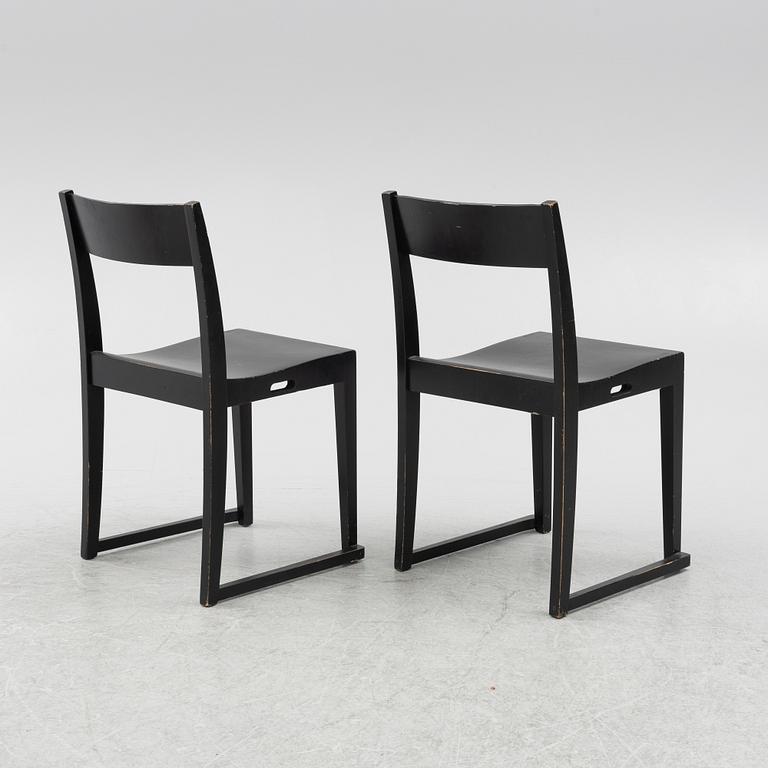 Sven Markelius, "The Orchestra Chair" 10 pcs, mid-20th century.