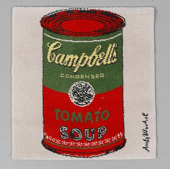 MATTA, "Campbells Tomato Soup", efter Andy Warhol, 1900-talets andra hälft. Ca 87 x 80 cm.