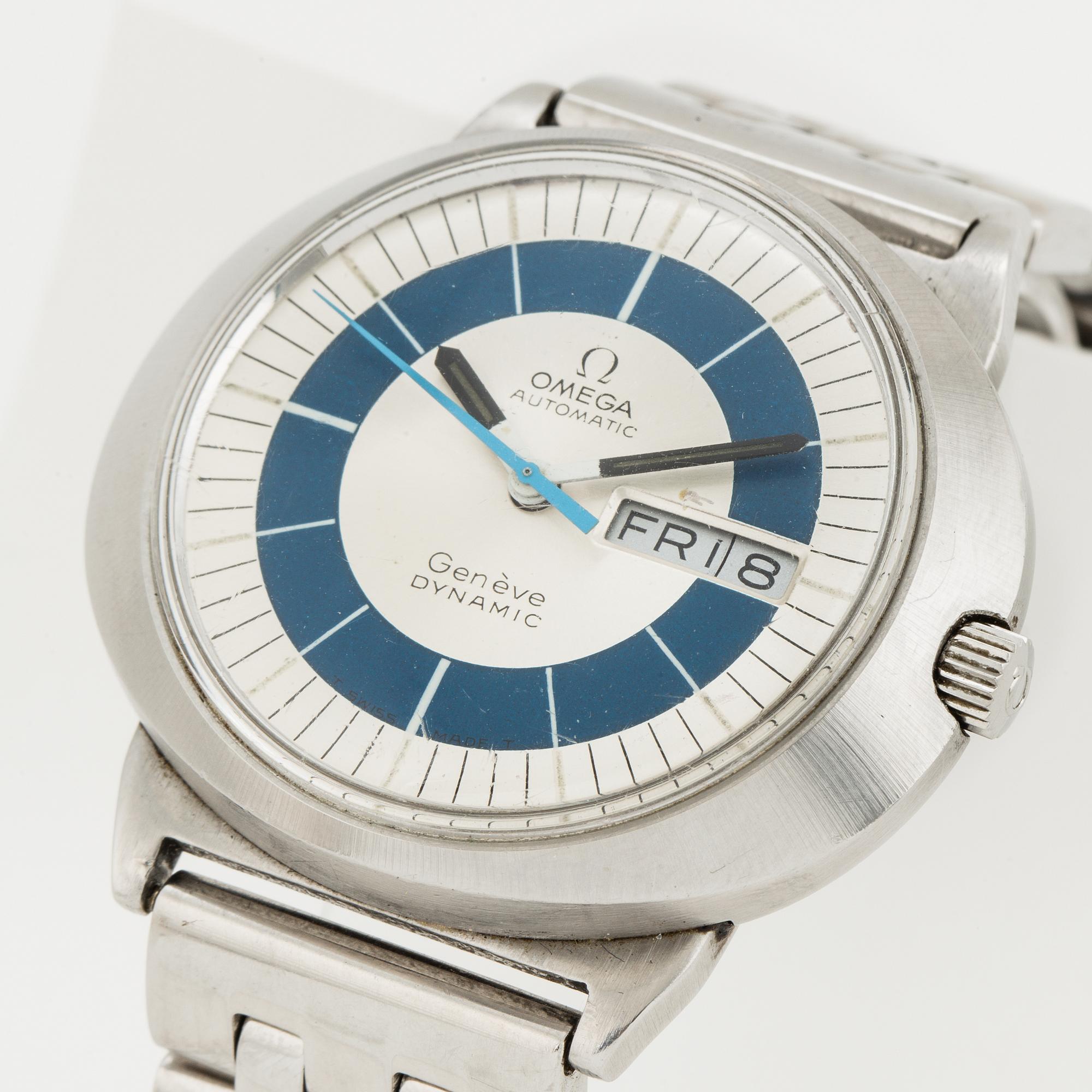 OMEGA, Genève, Dynamic, wristwatch, 40 mm,