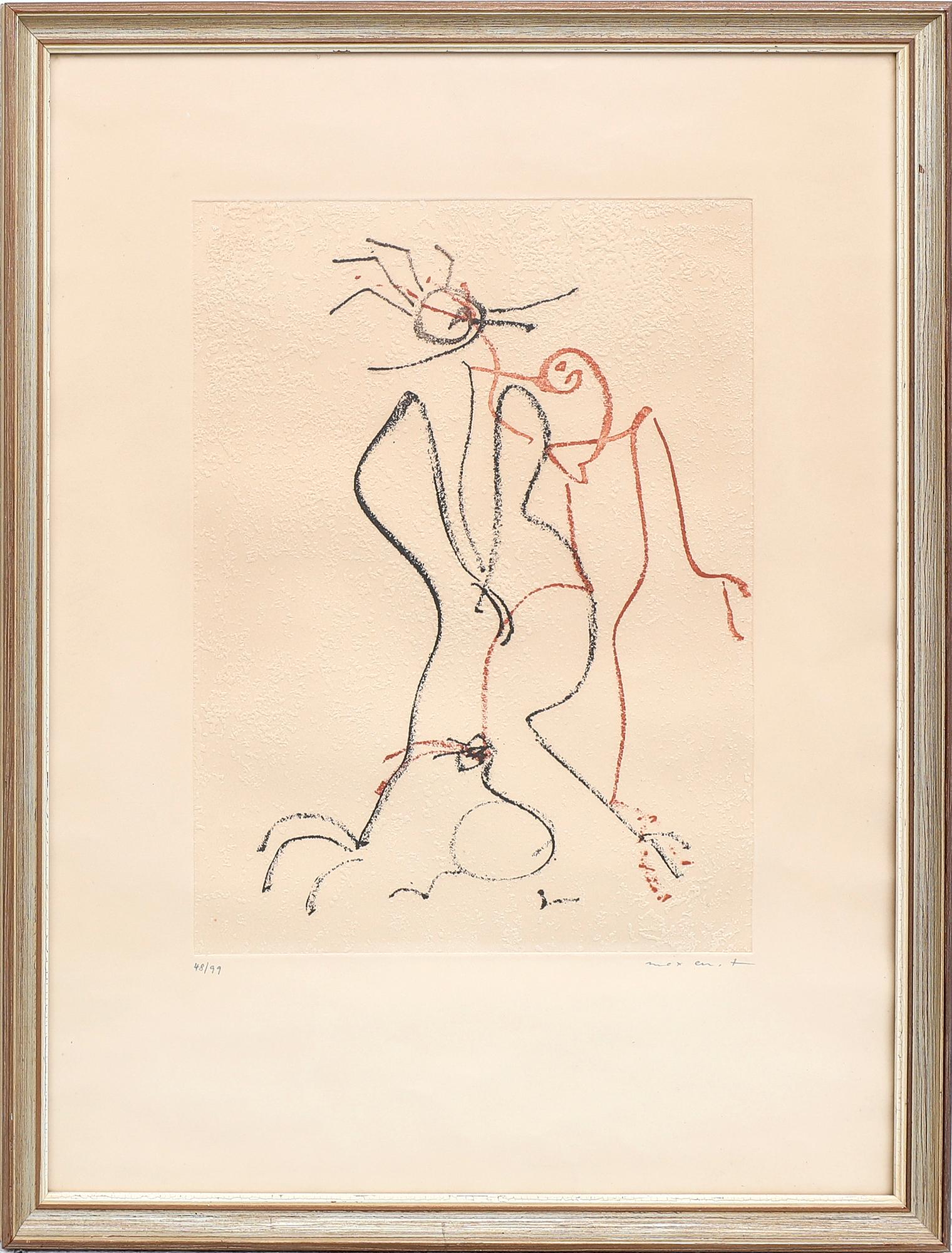 Max Ernst, "Liebespaar".