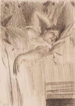 Anders Zorn, "Le Réveil - Uppvaknandet".