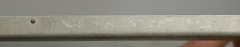 SPEGEL, tenn, Tage Fougstedt, daterad 1926.