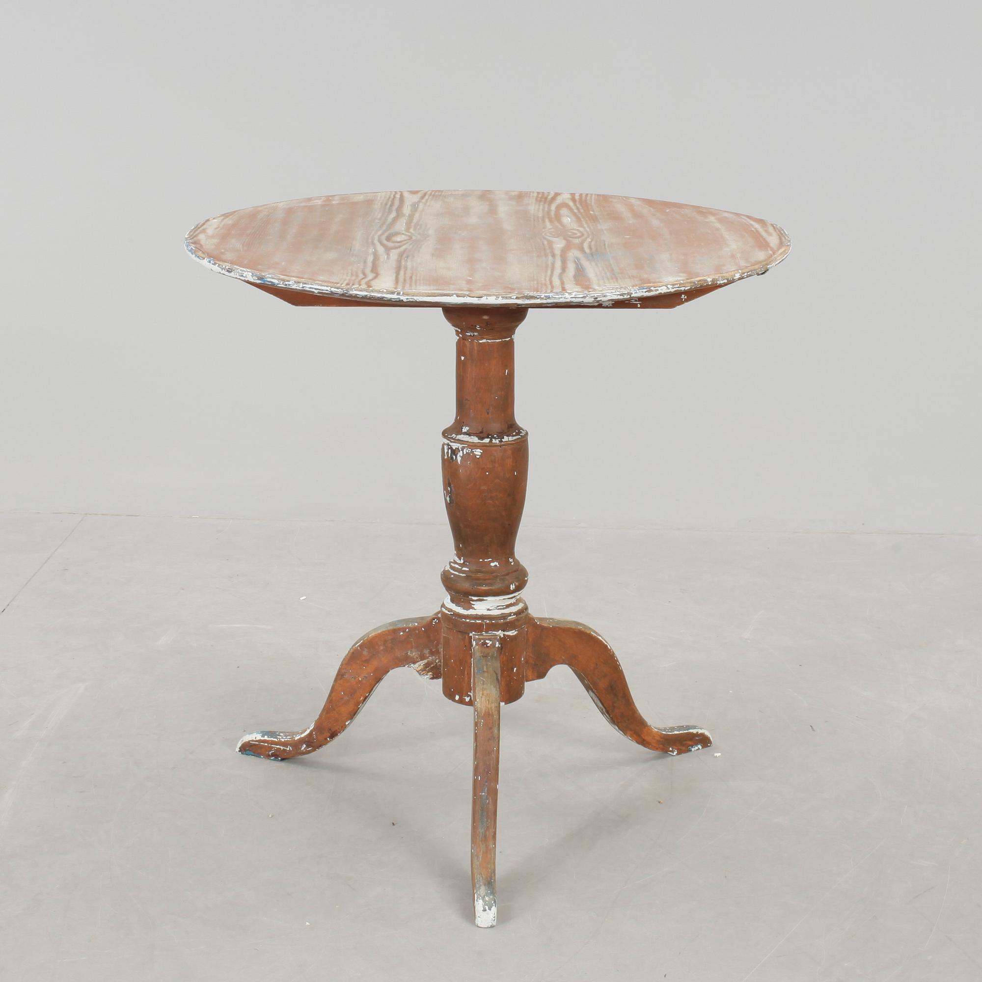 FÄLLBORD, allmoge, 1800-talets andra hälft.