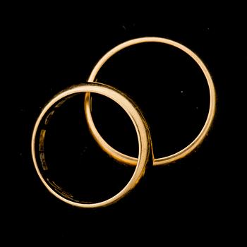 PARTI GULD, 18 k guld. Vikt ca 30 g.