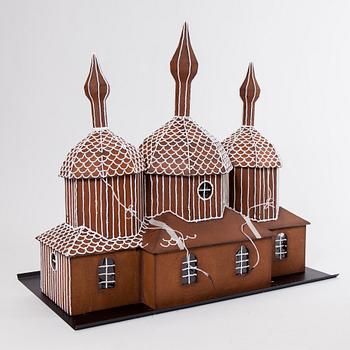 PEPPARKAKSHUS, kyrka, NK 2015, JoAnn Tan Studio.