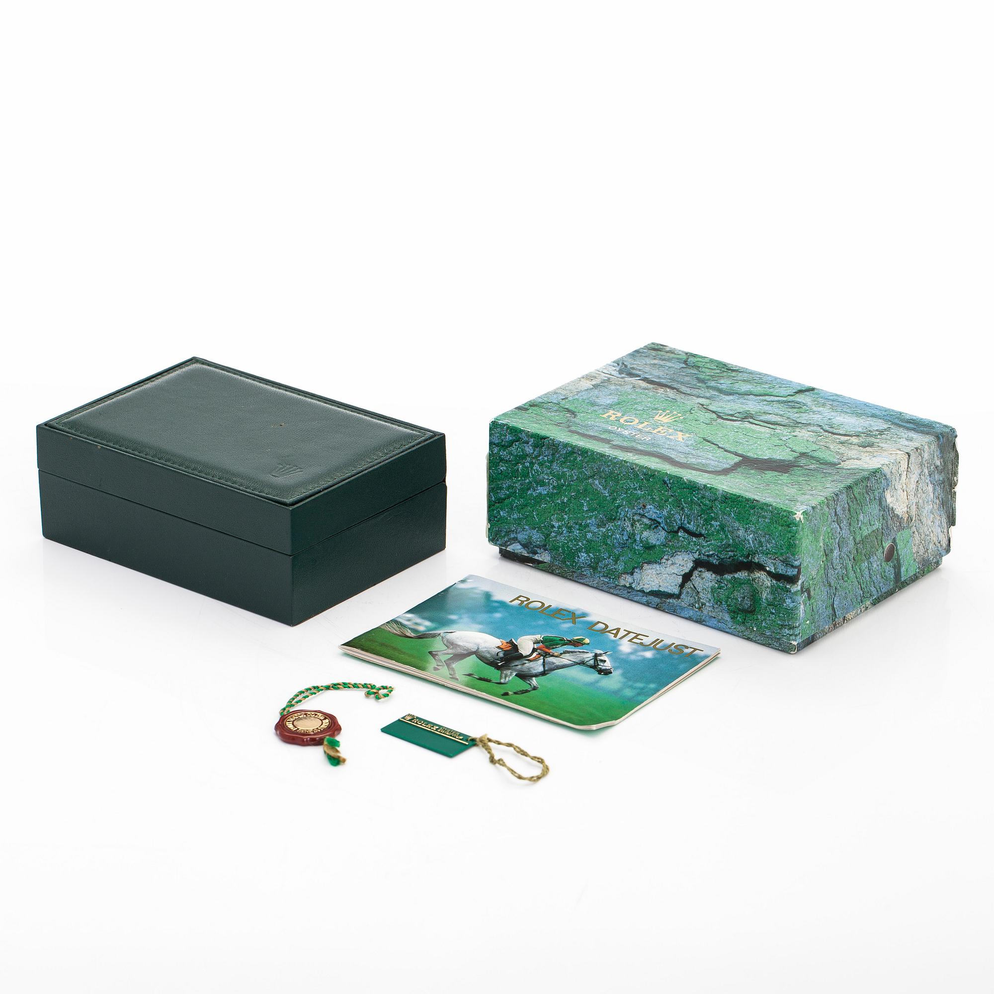 Rolex, Oyster Perpetual, Datejust, "Diamond Dial", armbandsur, 36 mm.