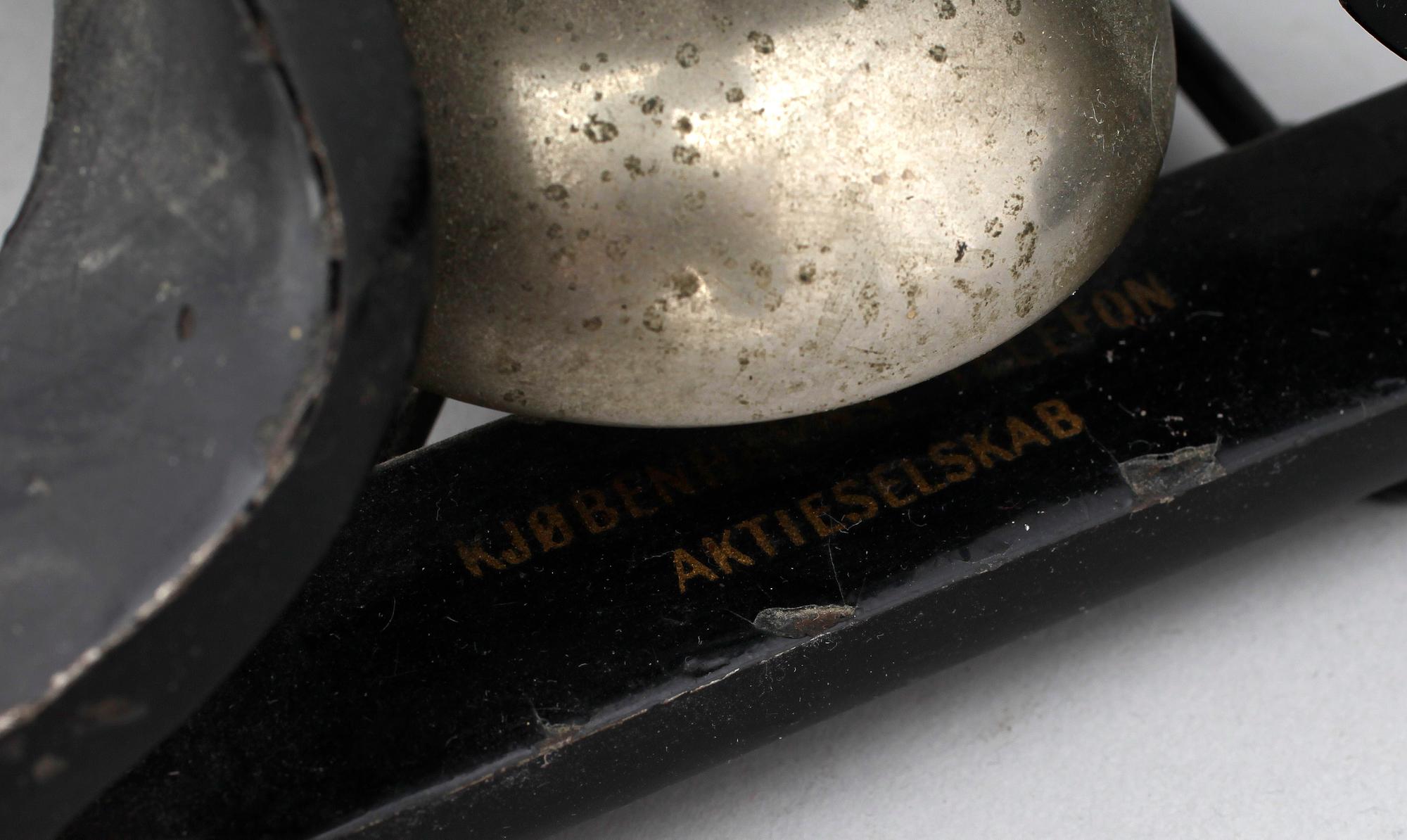 TELEFON, "KÖBENHAVNS TELEFON AKTIESELSKAB", 1800/1900-tal.