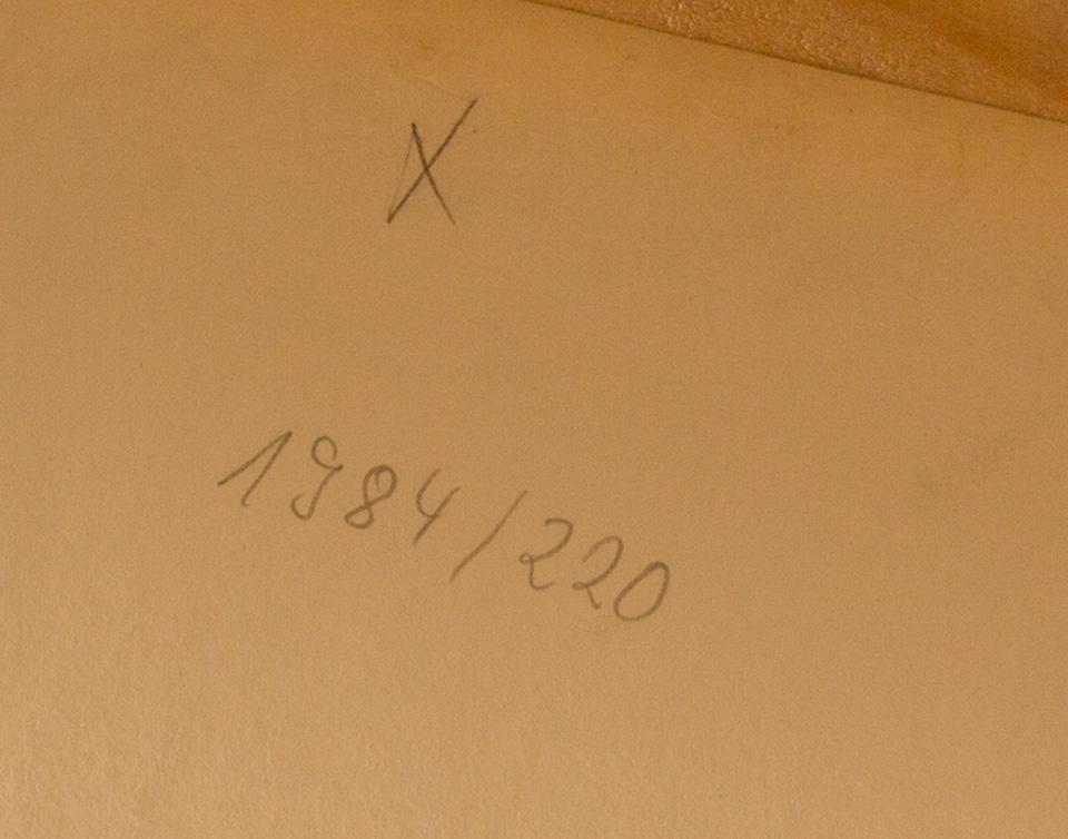 PACO KNÖLLER, mixed media, monogramsignerad och daterad 84 samt a tergo märkt 1984/220.