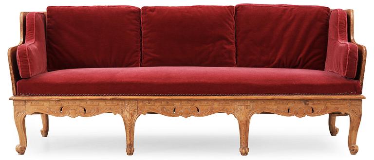 A Swedish Rococo 18th century sofa.