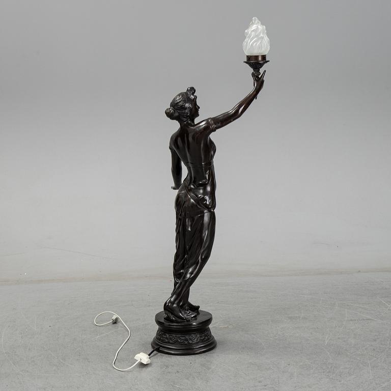 A floor lamp, second half of the 20th century.