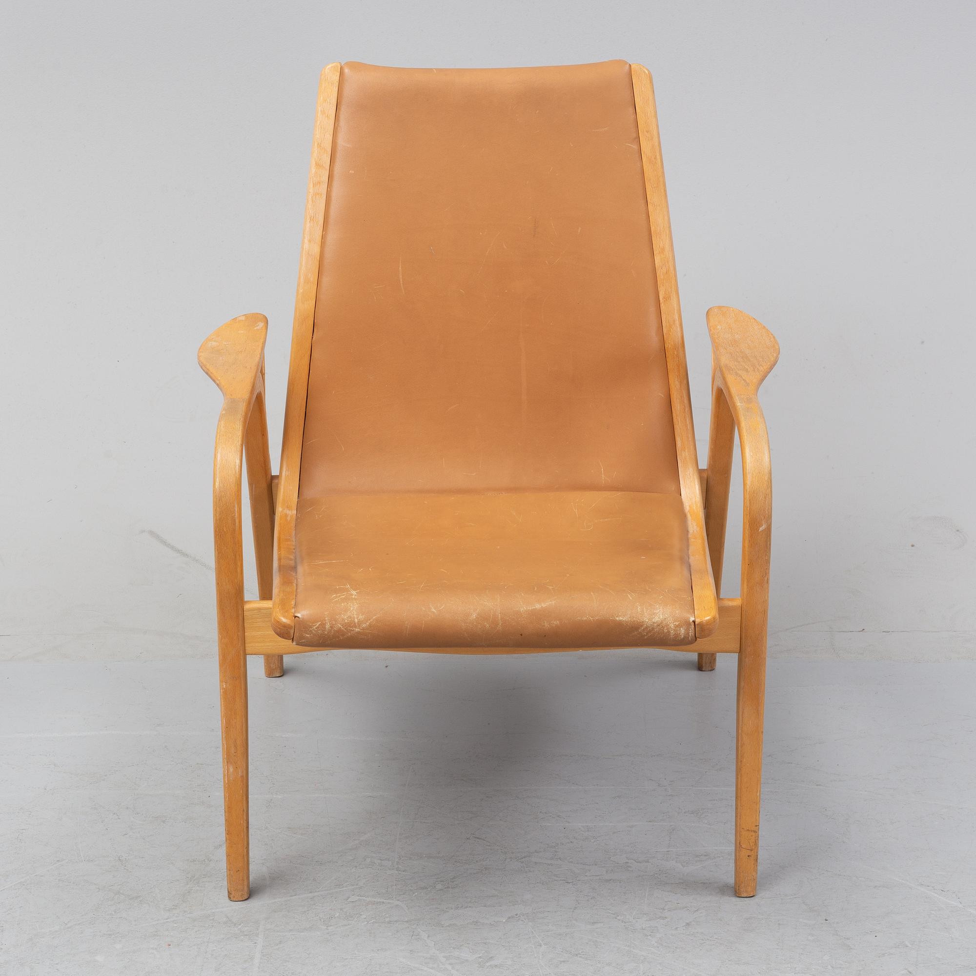 Yngve Ekström, fåtölj "Laminette", Swedese, 1900-talets andra hälft.