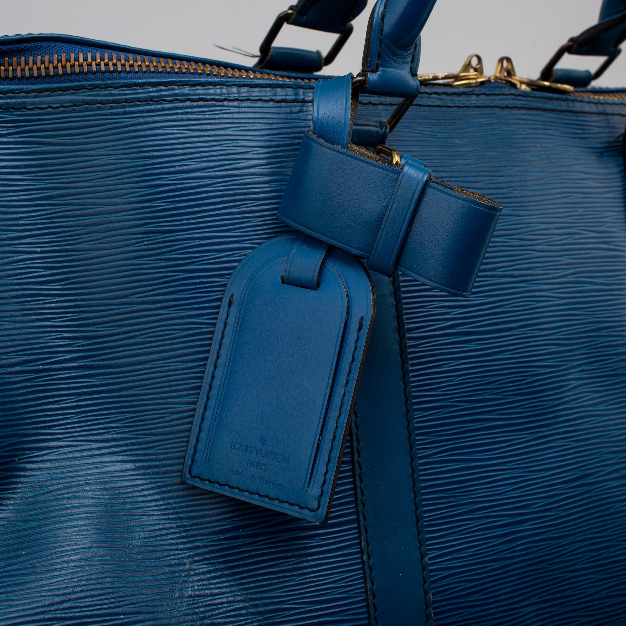 LOUIS VUITTON, "keepall 50 epi" weekendväska.