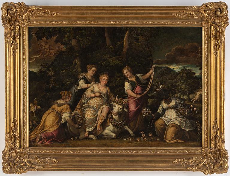 HOLLÄNDSK SKOLA, 1700-tal, olja på duk.