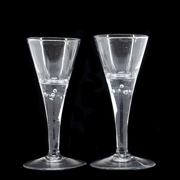 SNAPSGLAS, ett par. 1800/1900-tal.