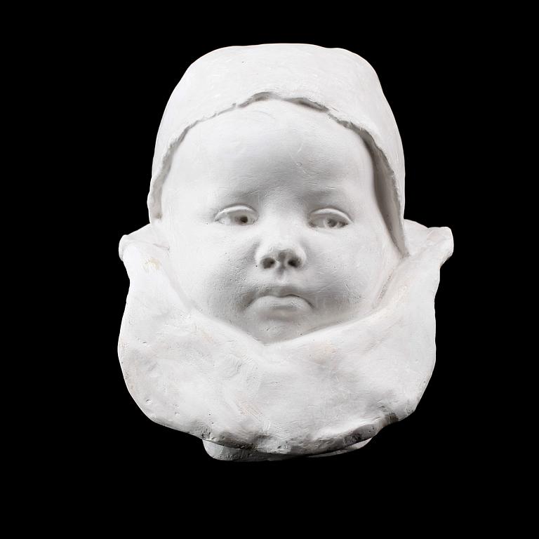 VERNER ÅKERMAN, skulptur, gips, signerad Paris.