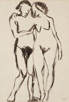 167. Emil Nolde, Nude figures.