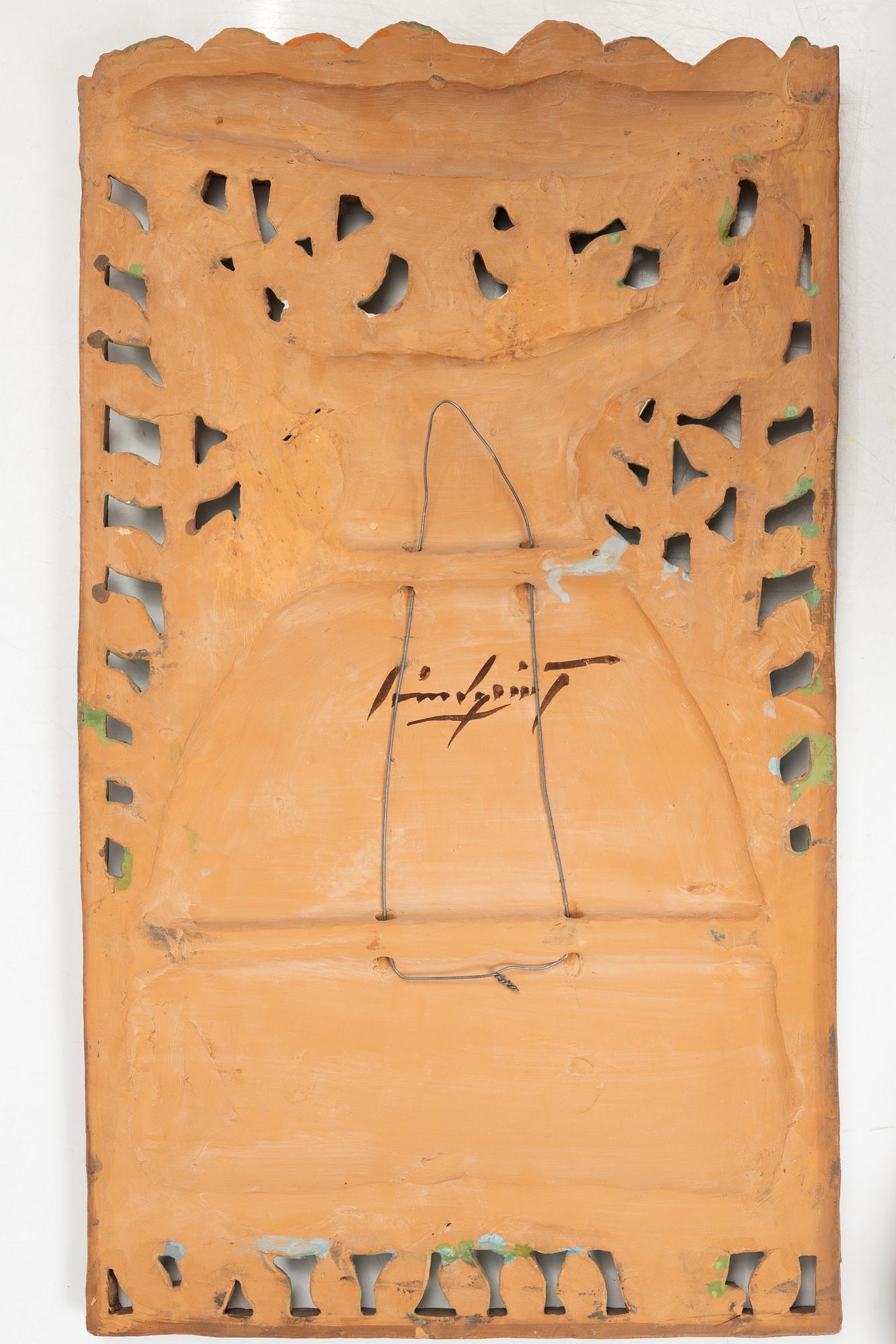 Bengt Lindqvist, "Woman with Fruit Basket".