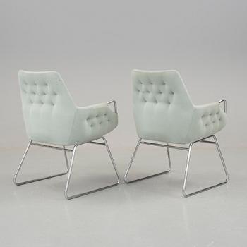 BRUNO MATHSSON, karmstolar, ett par, Dux, 1900-talets andra hälft.