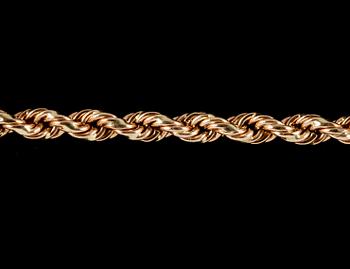 HALSKEDJA, Cordell, 18k guld. Vikt 4,6g.