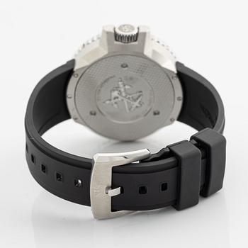 Sjöö Sandström, Landsort Marinen 500 år, armbandsur, "Limited Edition", 42,5 mm.