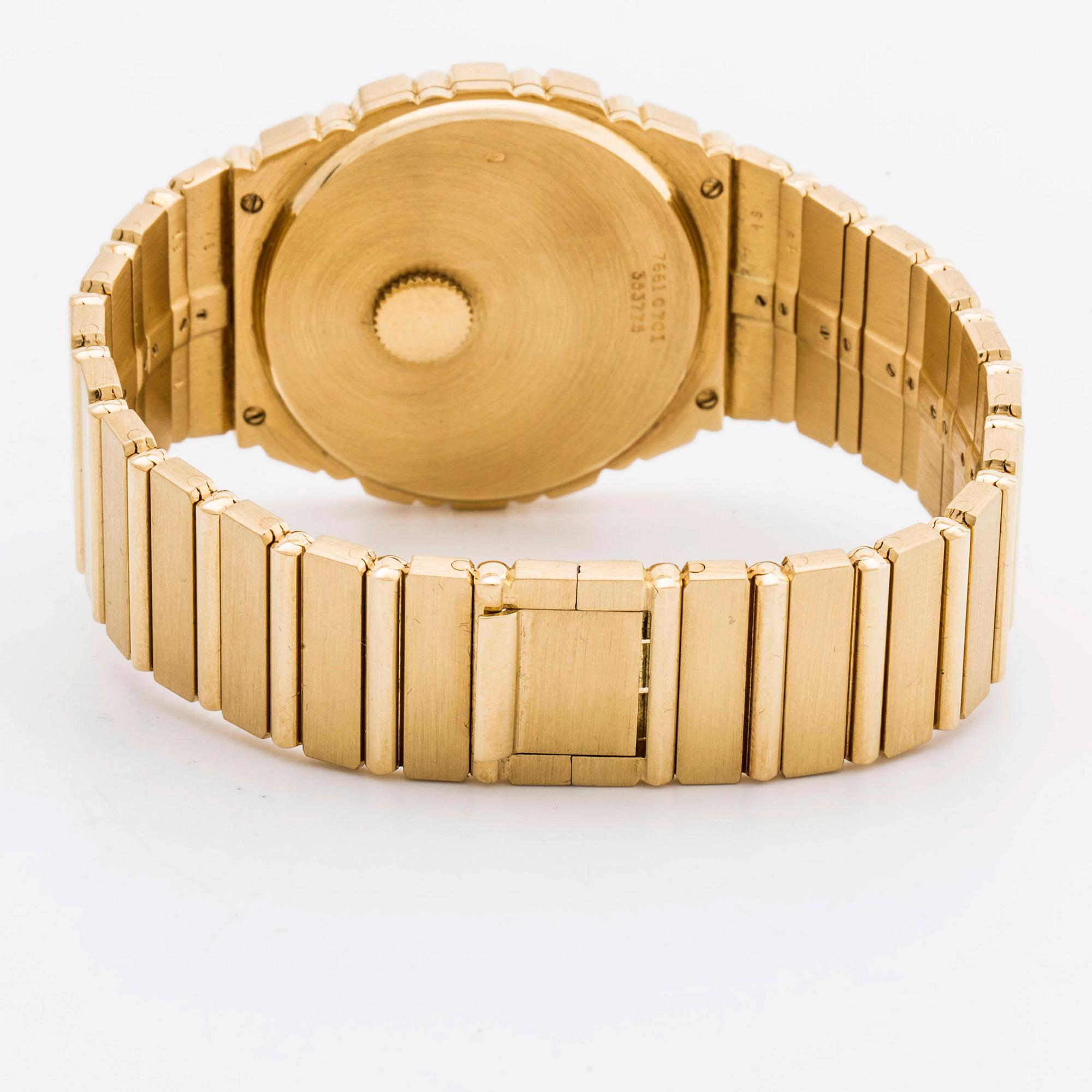PIAGET, Polo, armbandsur, 34 mm, tot vikt ca 138g.