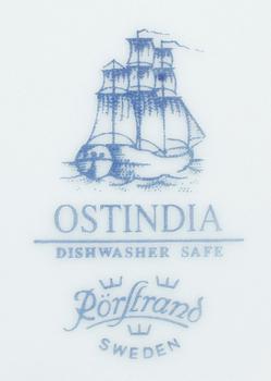 SERVISDELAR, 19 delar. Porslin, Rörstrand "Ostindia".