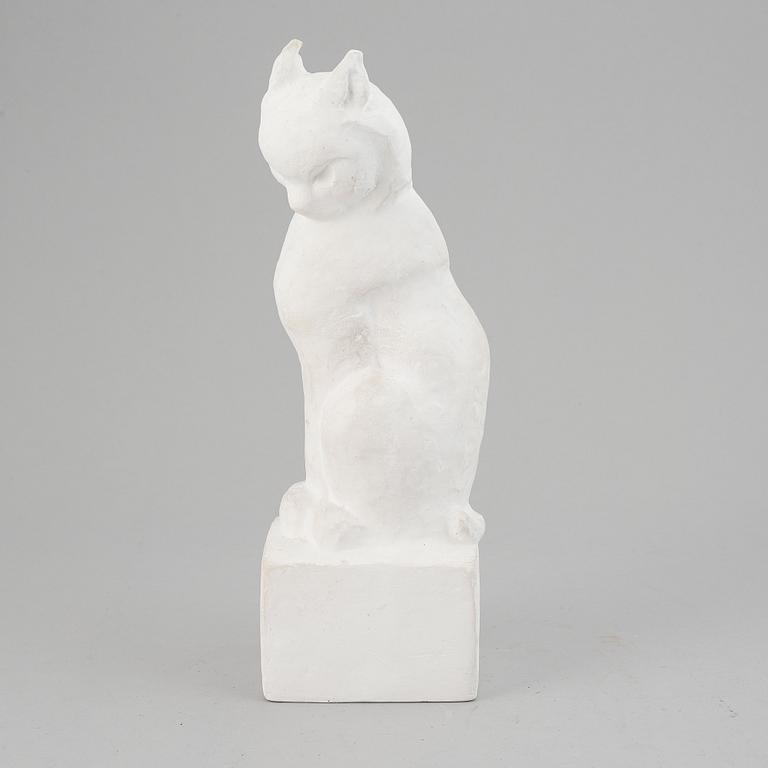 Jussi Mäntynen, a plaster sculpture, signed Jussi Mäntynen and dated 1946.