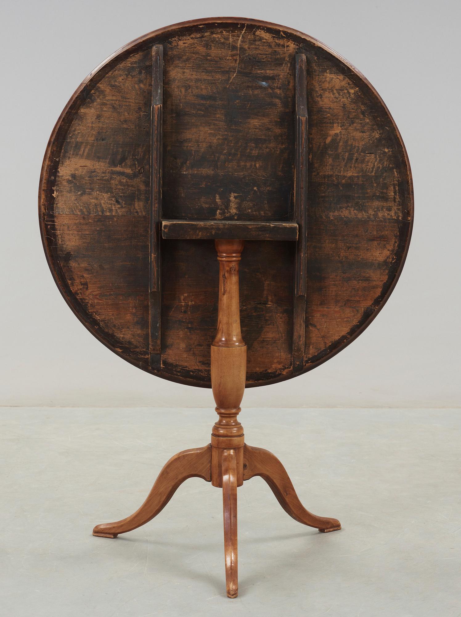 FÄLLBORD, Mälardalen 1800-talets första hälft.