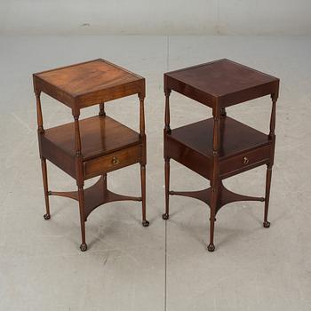 LAMPBORD, 2 snarlika. England, 1900-tal.