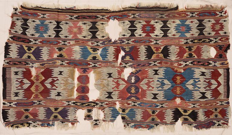 An Antique Mut kilim, central Anatolia, c. 166 x 100 cm .