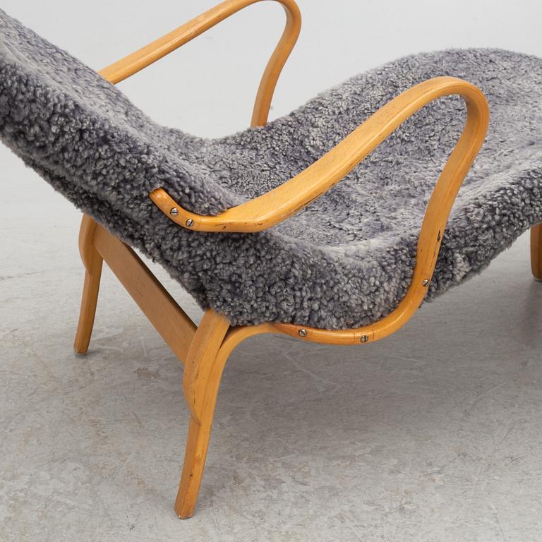 Bruno Mathsson, a 'Pernilla' lounge chair, Firma Karl Mathsson, Värnamo.