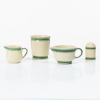 Wilhelm Kåge, An extensive "Bandarillo" dinner service, 86 pcs, Gustavsberg, in production 1933-1952.