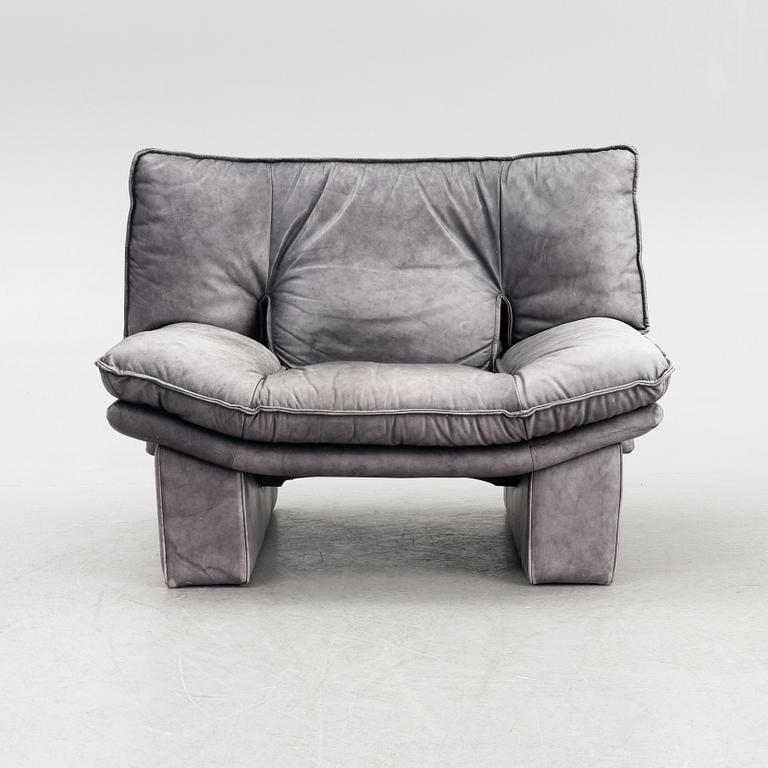 Nicoletti Salotti, armchair, "Ambassador", Italy, 1970s-80s.